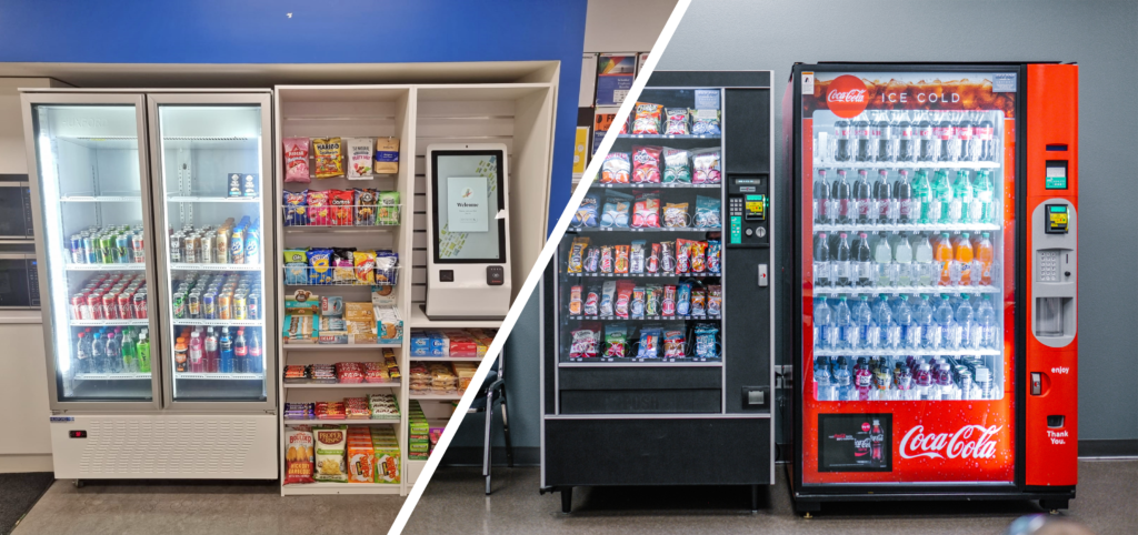 micro markets vs. vending machines